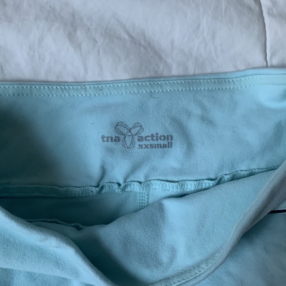 Aritzia blue and brown biker shorts - Picture 2 of 3